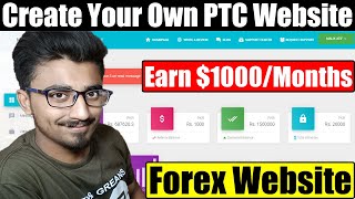 Create PTC Website And Earn $1000/Months | Complete Tutorial | Admin Panel | Payment Gateway!!!
