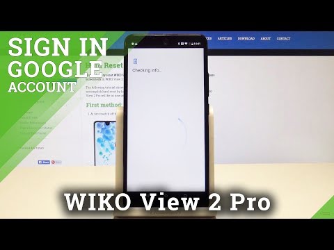 How to Allow Google Backup in WIKO View 2 Pro - Add Backup Account