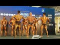 Asia Pacific Bodybuilding Championship 2019 MBB 80+ kg Prejudge