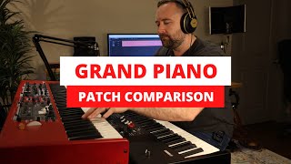 Video thumbnail for Nord Stage 4 vs. Yamaha YC88 - Grand Piano Sound Comparison by DSoundman