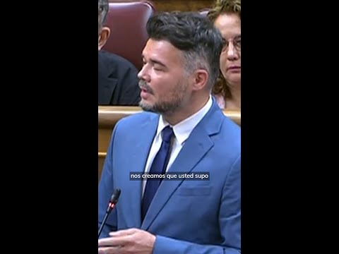 GABRIEL RUFIÁN a SÁNCHEZ: "Jure que esto no es la Gürtel del PSOE" #shorts