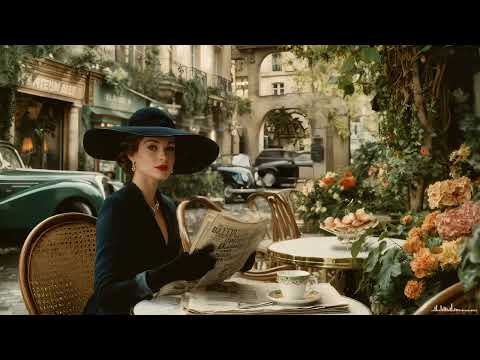 1930s–40s Retro Jazz Cafe | Soft Morning Jazz w/ Vintage Vibes for Relax & Chill