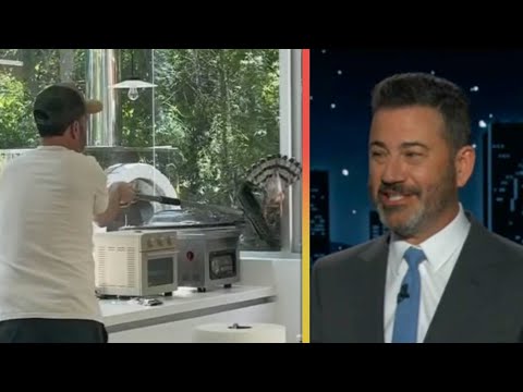 Jimmy Kimmel Battles a HAWK Hours After Son's Open Heart Surgery