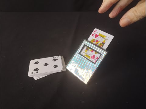 Rising card trick revealed, how to make.