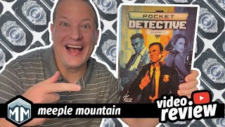 Pocket Detective: Season 1 - How to Play & Review - Boardgame Brody