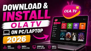 How to Download & Install Ola TV On PC/Laptop (2026 Full Guide)