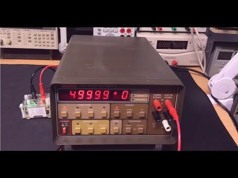 #100 Keithley 195A DMM Restore Calibration Teardown