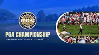 Free PGA Golf PowerPoint Template & Google Slides Theme by GreatPPT