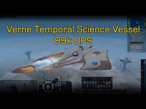 Verne Temporal Science Vessel (T6 Wells) 89k DPS + Commentary | Star Trek Online