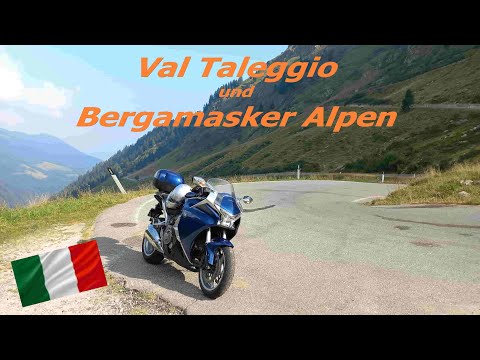 Val Taleggio und Bergamasker Alpen, über den Splügenpass und den Passo San Marco, Biking in Italy