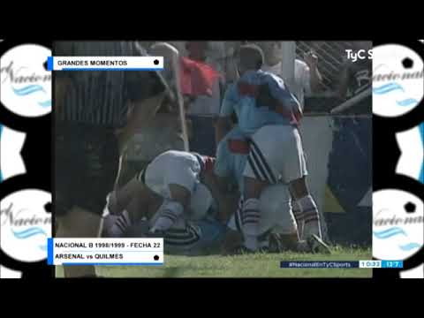 Nacional B 1998/1999: Arsenal 3 - Quilmes 0