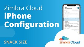 Zimbra Cloud™ Demo - iPhone Configuration