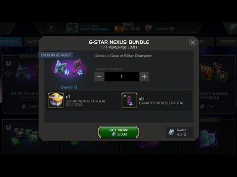 Incredible 6 Star Nexus Bundle opening! #ceo #mcoc #nexus