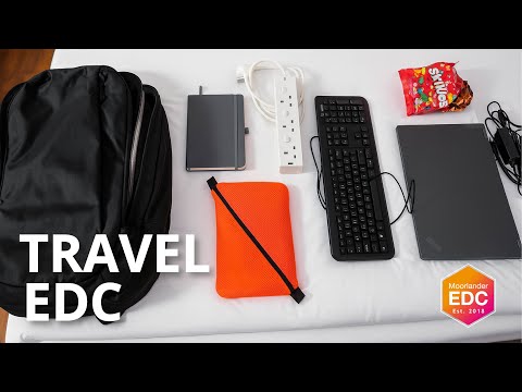 What I Pack When Traveling for Work — My EDC Essentials