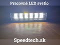 LED pracovné svetlo - 6x LED čip HGL3B / 40W / 10-32V / ECE R10 (156x45x53mm) - Video Youtube