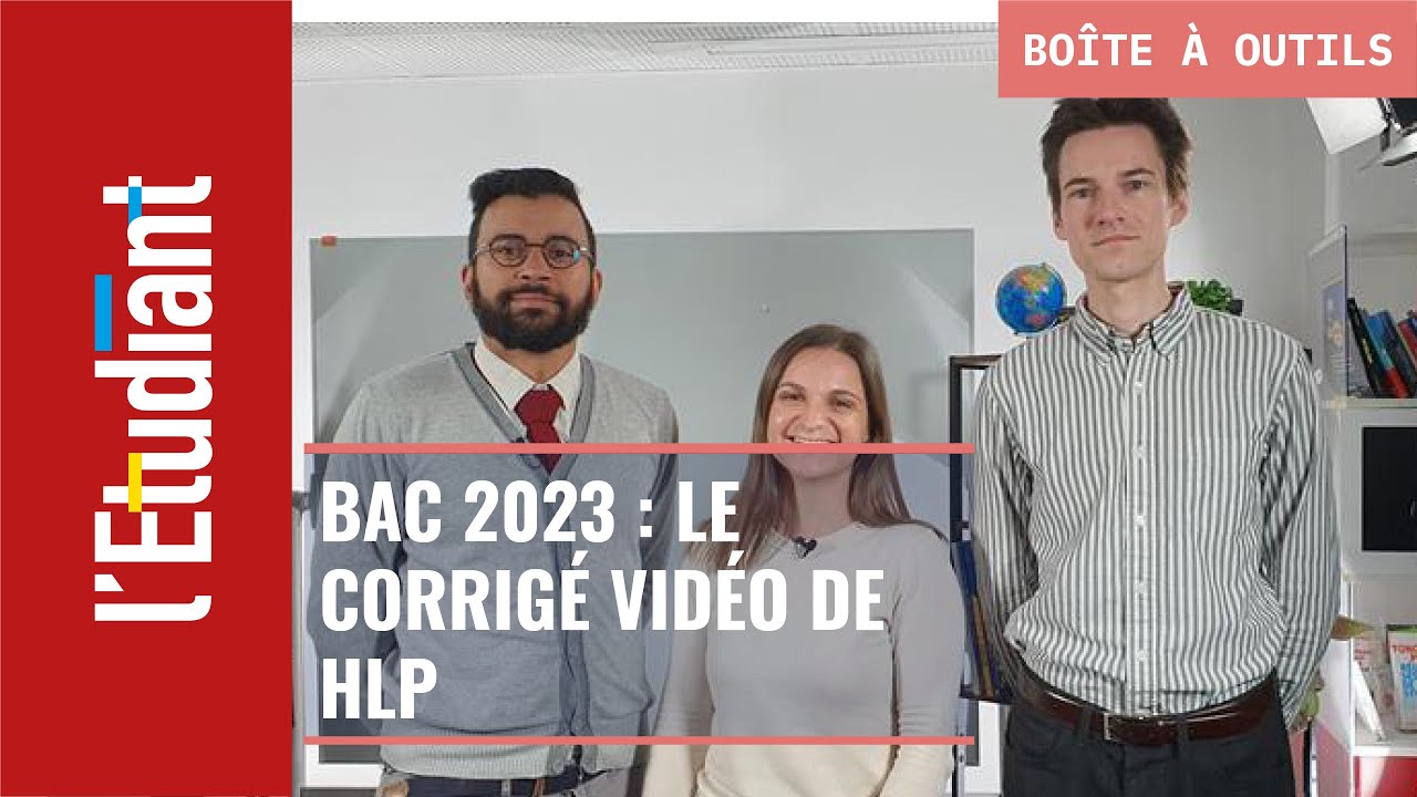 Bac 2023 : le corrigé de l'épreuve de HLP
