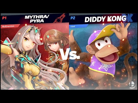 Movement Smash #132 afrono (Pyra/Mythra) vs Rootosono (Diddy Kong)