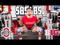 585 LBS. SQUATS ARE BACK!! | 4 WEEKS OUT HITTING HEAVY SINGLES | OSU Powerlifting