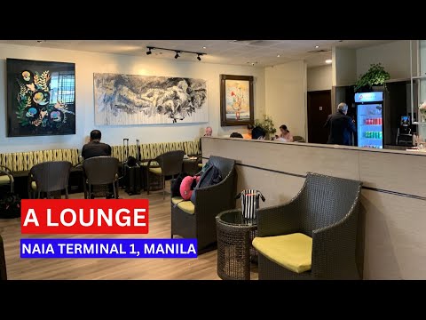 REVISÃO: A Lounge, NAIA Terminal 1, Manila (MNL)