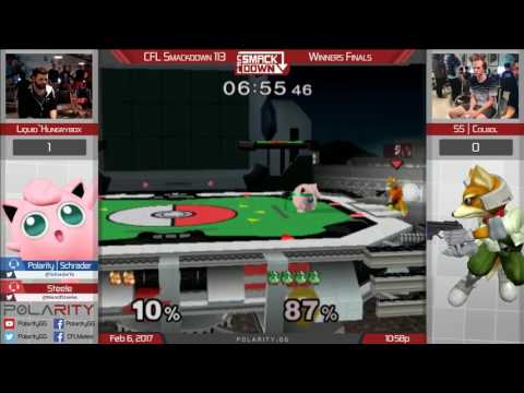 CFL Smackdown 113 Melee - Liquid`Hungrybox (Puff) vs SS Colbol (Fox) - Winners Finals