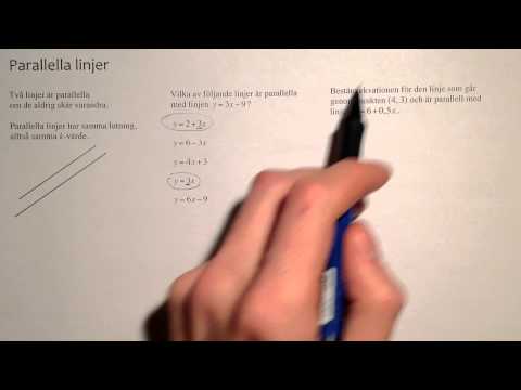 Ma2: Parallella linjer