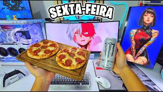 Sexta-Feira a noite na vida de um Gamer que trabalha
