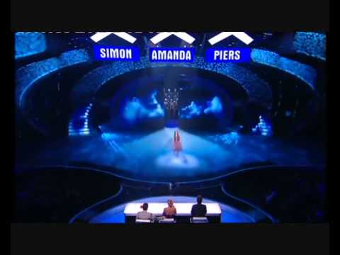 CHLOE HICKINBOTTOM (10) SHINES OUT ON BRITAIN'S GOT TALENT SEMI FINAL SINGING MOON RIVER