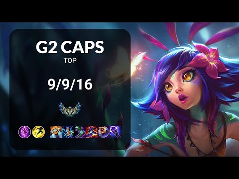 G2 Caps Neeko vs Jax TOP - EUW1 CHALLENGER Patch 13.13