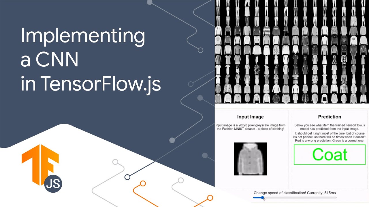 4.7.2: Beyond perceptrons: Convolutional Neural Network (CNNs) - Implementation with TensorFlow.js