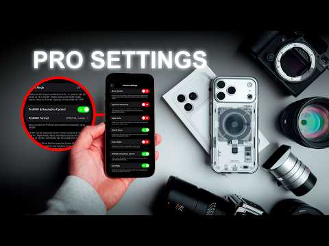 The Correct iPhone 17 Pro Camera Settings For Perfect Photos + Editing Tutorial