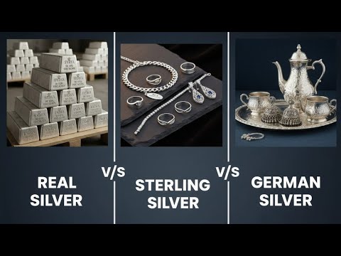 Real Silver vs Sterling Silver vs German Silver | Explained by Ashutosh | Kiiyra Silver Jewellery