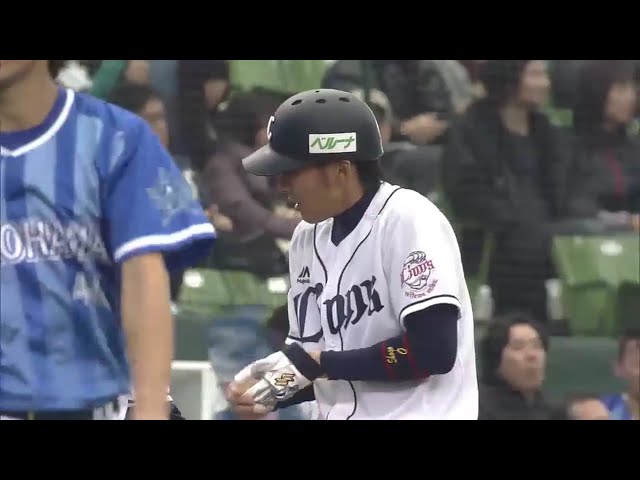 【5回裏】ライオンズ・木村昇 先制タイムリー3ベース!! 2016/3/19 L-DB