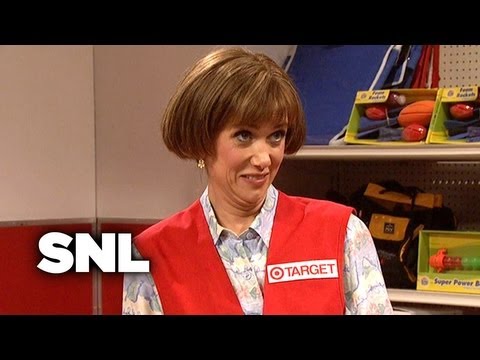 , title : 'Target Lady: Meets Her First Lesbian - SNL'