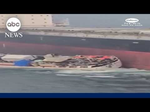 Cargo ship collides with fishing boat off Singapore