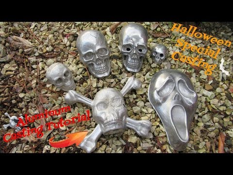 Halloween Skull Casting Tutorial