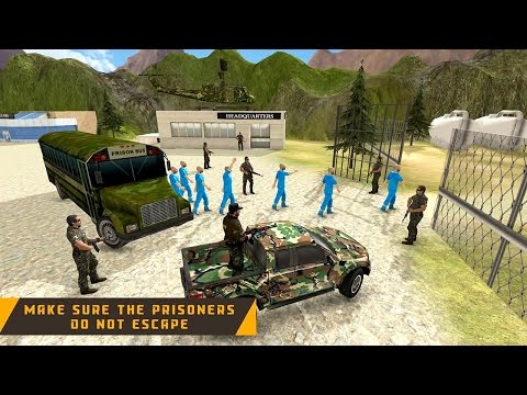 Army Prisoner Transport Van (by Mizo Studio Inc) Android Gameplay [HD]