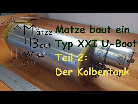 Matze builds a Type XXI Modell Submarine Part 2