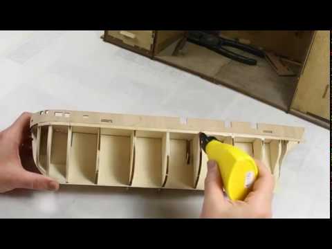 16- Colocación del primer forro del casco. HMS Terror - Modelismo Naval