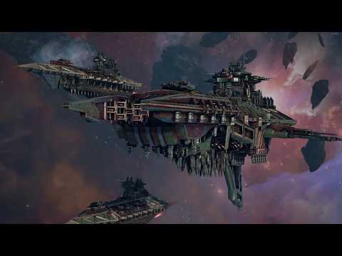 Battlefleet Gothic Armada - Chaos vs Orks Space Hulk