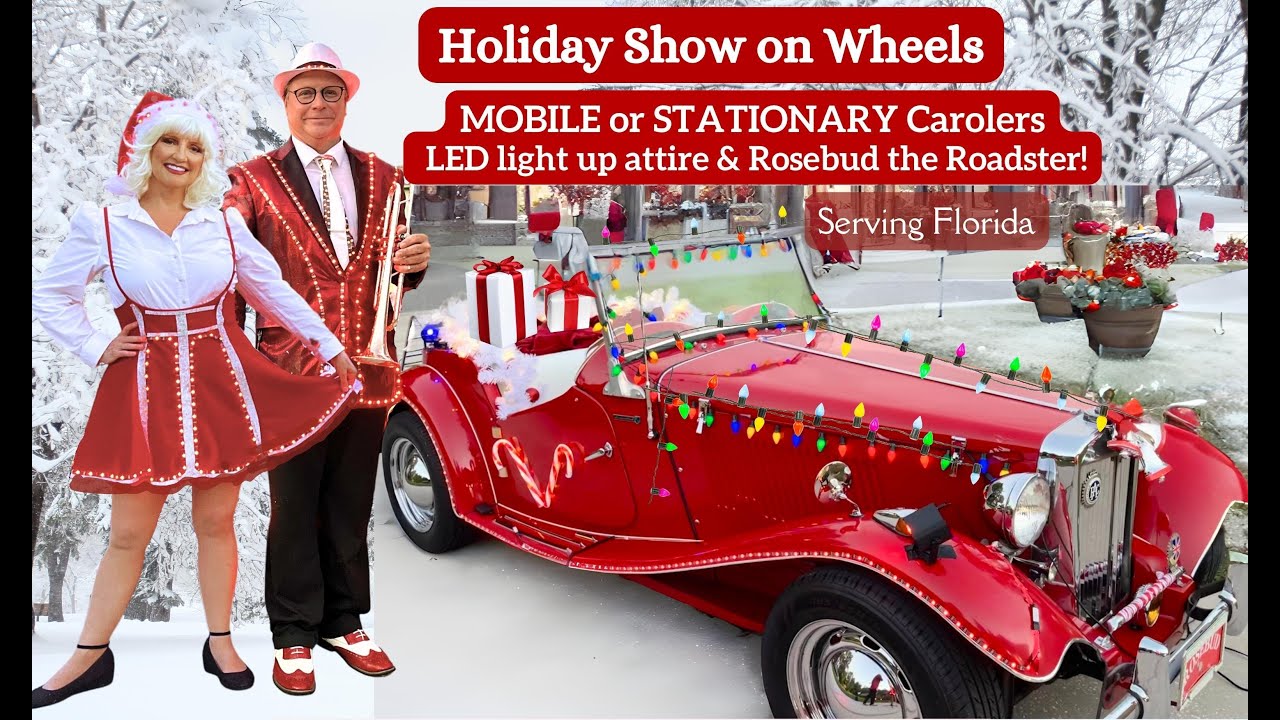 Promotional video thumbnail 8 for Caroling on Wheels, Carolers and Holiday Entertainers