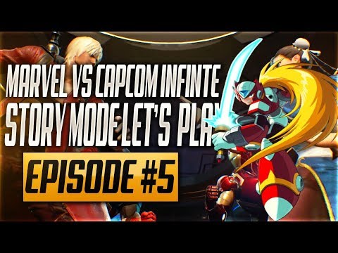 MARVEL VS CAPCOM INFINITE Story Mode Gameplay Walkthrough Part 5 FULL GAME [PC] w/VikkGamingFTW