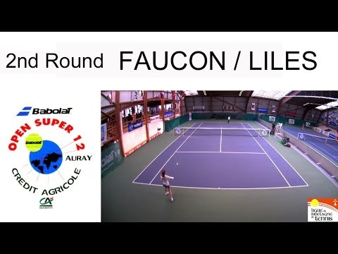 Victory of Liles (NED) over Faucon (BEL) (2/6 7/6(6) 7/5) Open Super 12 Auray Tennis- Boys Single