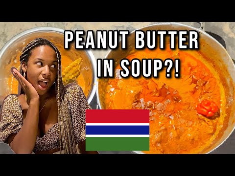 HOW TO MAKE BEEF DOMODA/PEANUT BUTTER STEW | MAAFE | GAMBIAN STYLE 🇬🇲