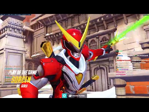 Necros #1 Genji Main - Overwatch Top 500 Season 35