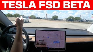 Tesla FSD Beta 10.12.2 Tricky Left Turn