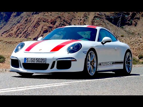 NEW PORSCHE 911 R - FIRST TEST DRIVE ONLY CRAZY SOUND