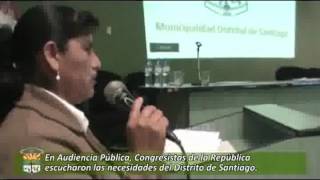 preview picture of video 'Audiencia Pública en la Municipalidad Distrital de Santiago en Ica'