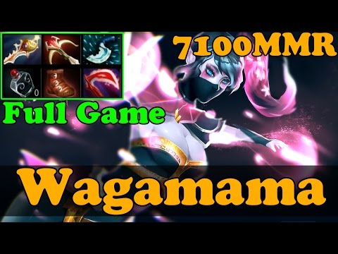 Dota 2 - Wagamama 7100 MMR Plays Templar Assassin - FULL GAME - Ranked Gameplay