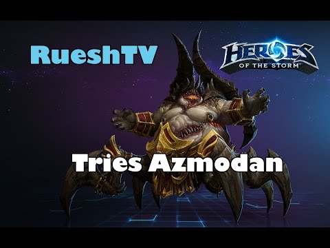 RueshTV tries Guide - Azmodan, the Lord of Sin