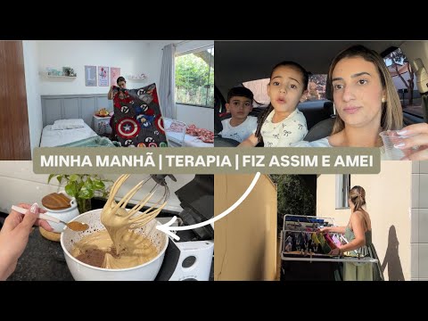 Rotina da manhã| Dia corrido| Sai com eles| Terapia | Faça café cremoso assim | LAÍS VELOSO